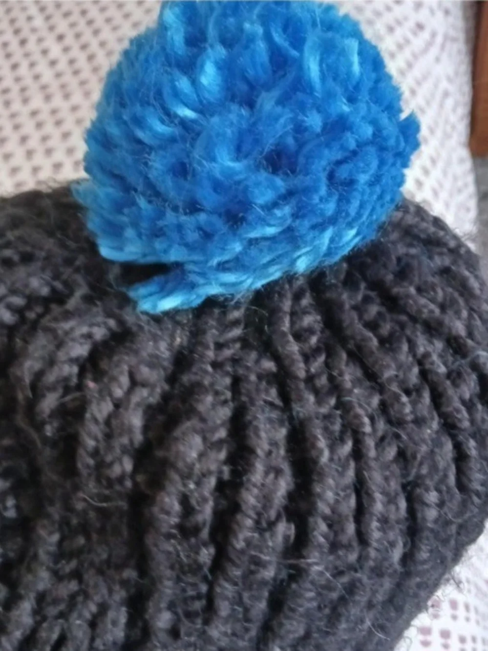 Burton 2000s Beanie with Blue Pom